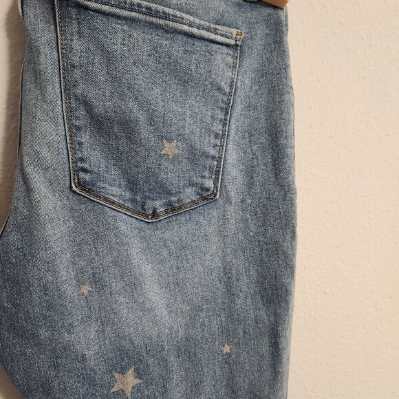 Abercrombie & Fitch Simone High Rise Ankle Stars 🌟 Size 10-12 - Picture 6 of 12